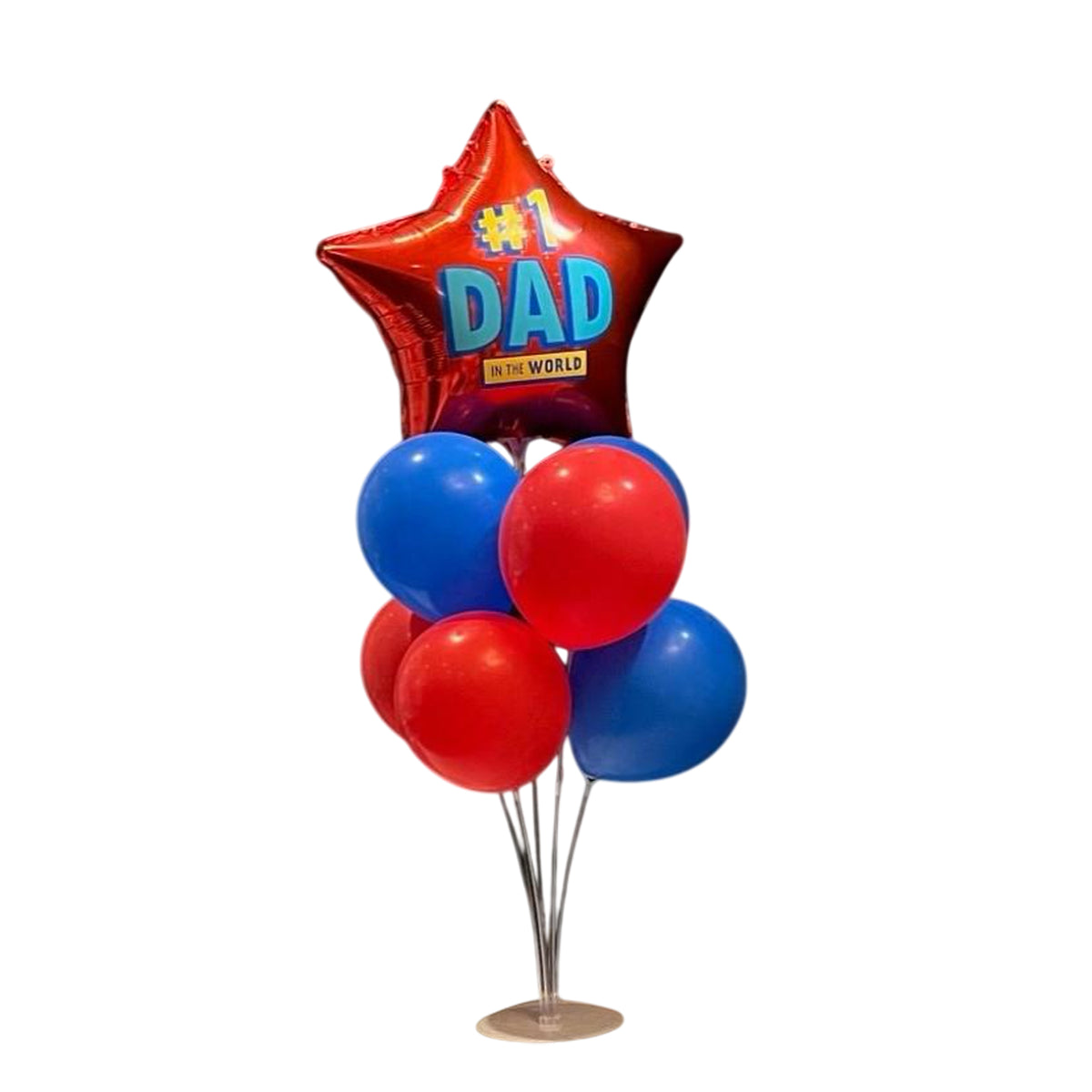 Balloon Centerpiece Plastic Frame, 31 Inches, 1 Count