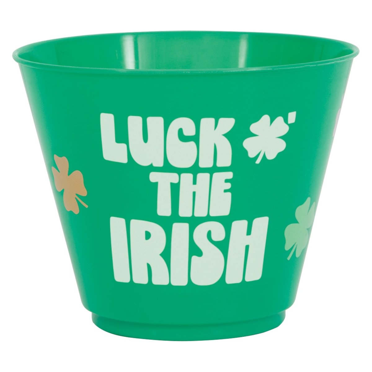 Verres en plastique de la Saint-Patrick, 10 onces, 8 unités
