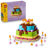 LEGO Le gâteau d’anniversaire, 40815, âges 7+, 219 pièces