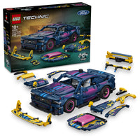 LEGO Technic Le garage de personnalisation pour voiture Ford Mustang GT, 42236, âges 10+, 973 pièces