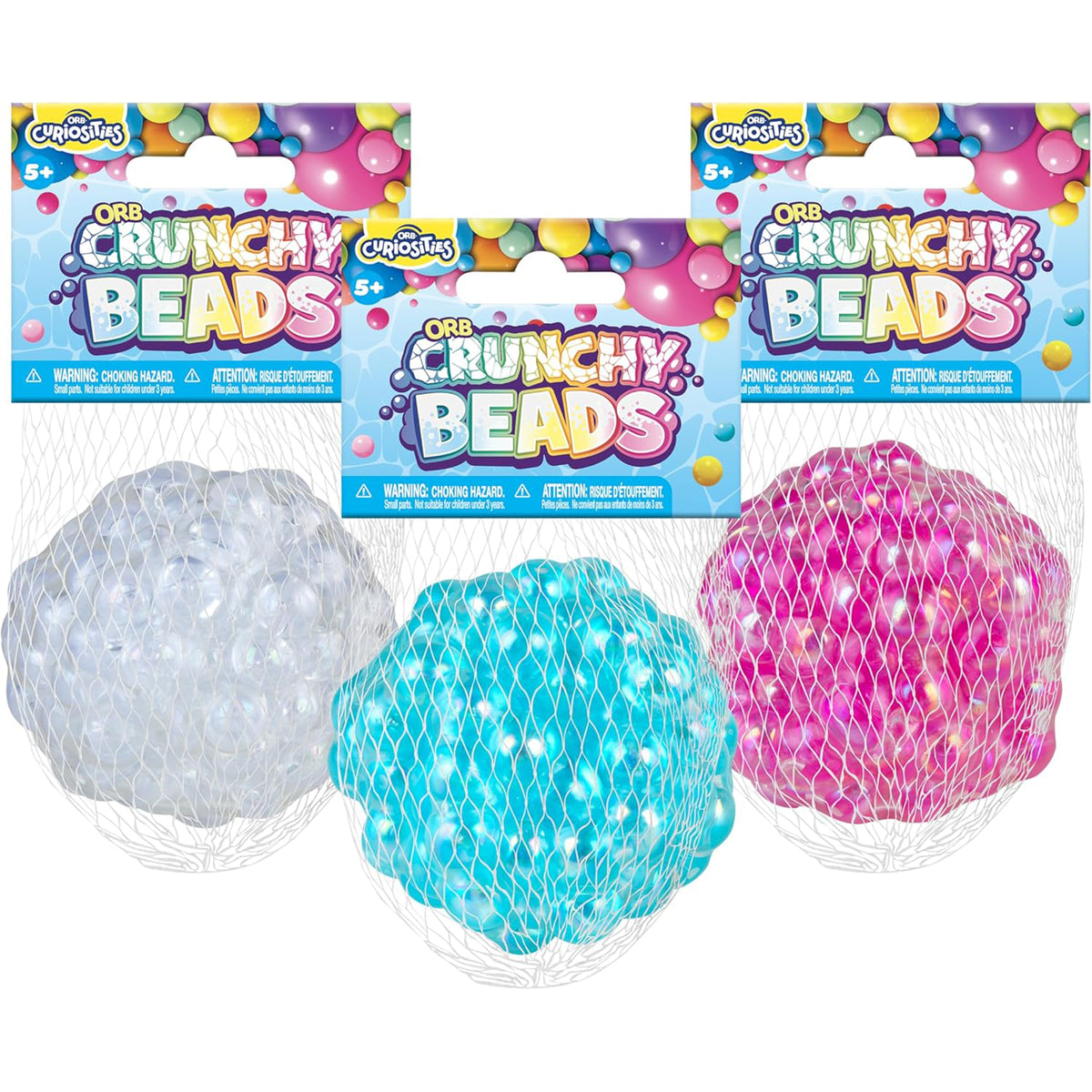 Crunchy Beads Squishy Toy, Assortment, 1 Count