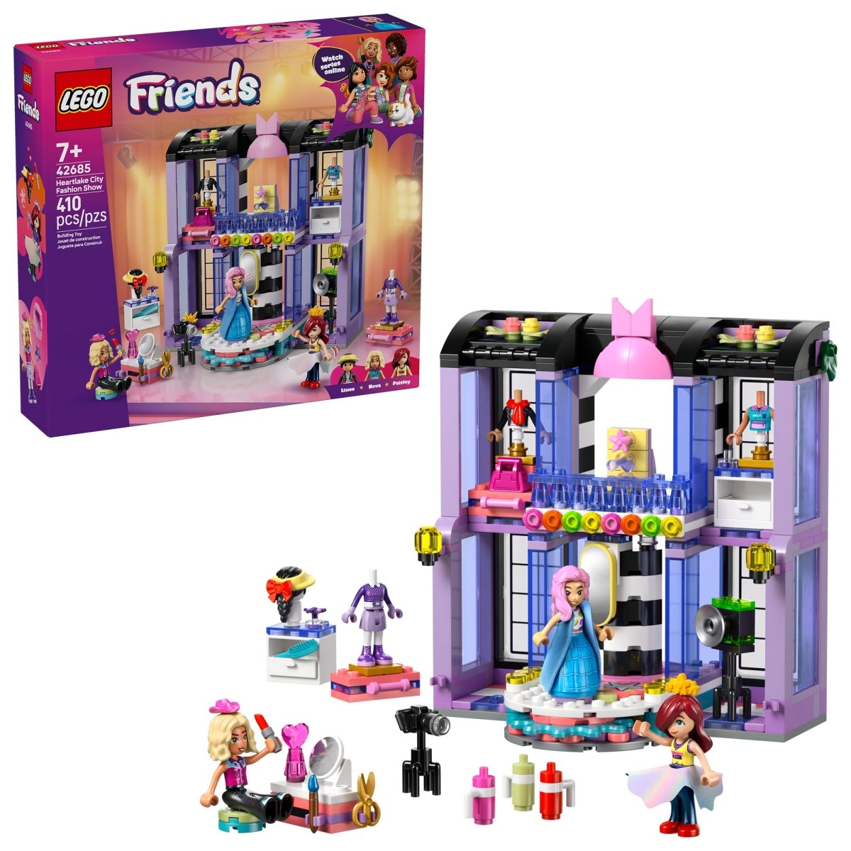 LEGO Friends Heartlake City Fashion Show, 42685, Ages 7+, 410 Pieces