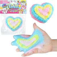 Taba-licious Sugar Pops Heart Squishy Toy, 1 Count