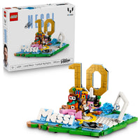 LEGO Éditions Lionel Messi – Temps forts du soccer, 43011, âges 10+, 500 pièces