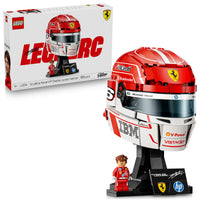 LEGO Éditions Le casque Scuderia Ferrari HP de Charles Leclerc, 43014, âges 14+, 886 pièces