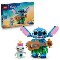 LEGO Disney Stitch & Scrump, 43296, Ages 9+, 713 Pieces