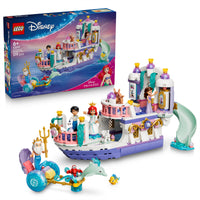 LEGO Disney Ariel's Royal Wedding Boat, 43299, Ages 6+, 519 Pieces