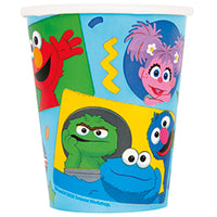 Sesame Street Birthday Party Paper Cups, 9 Oz, 8 Count