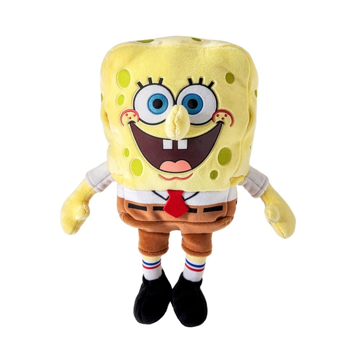 TY Floppy Plush, SpongeBob, SpongeBob SquarePants, 8 Inches