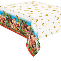 Donkey Kong Rectangular Plastic Table Cover, Nintendo, 54 x 84 Inches, 1 Count