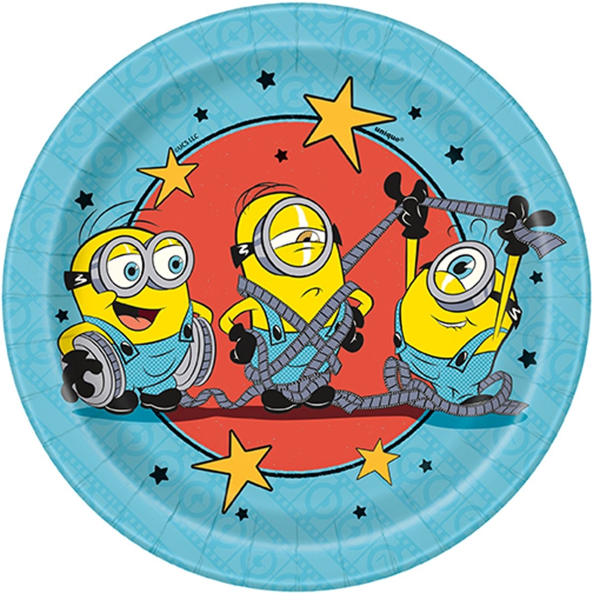 Minions - Plates 7 In. 8/Pkg