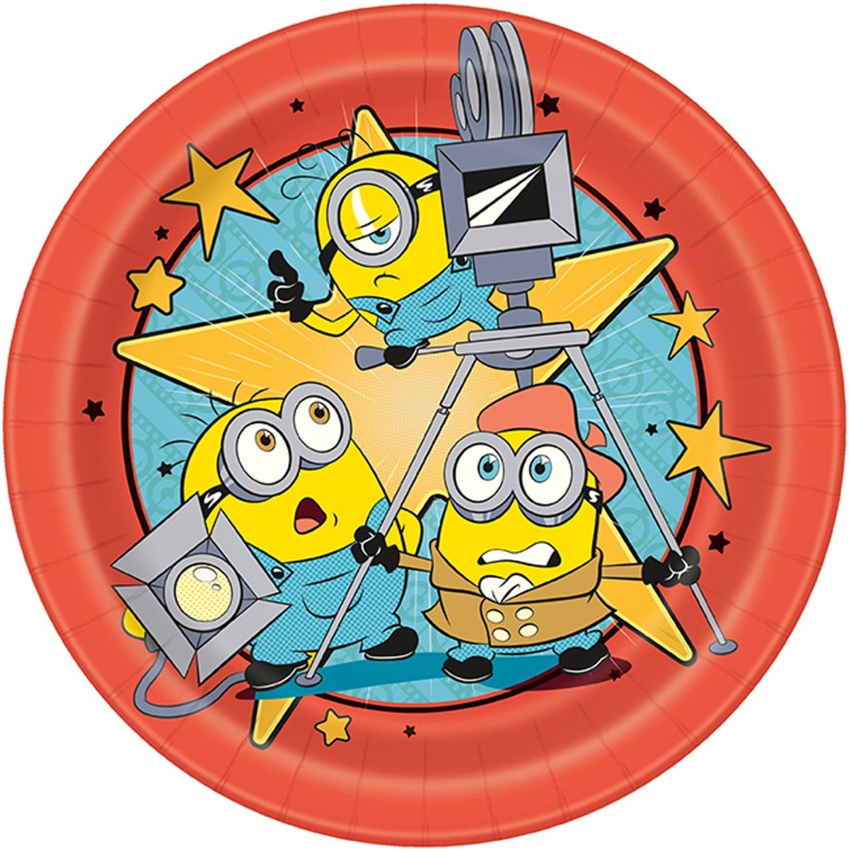 Minions - Plates 9 In. 8/Pkg