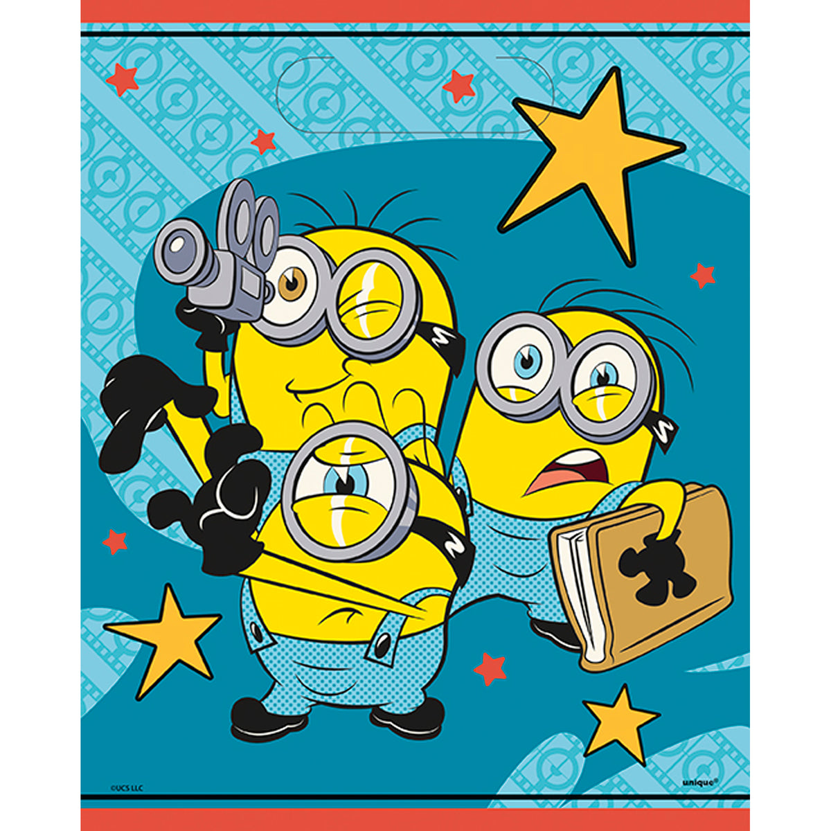 Minions Birthday Party Favour Bags, 8 Count