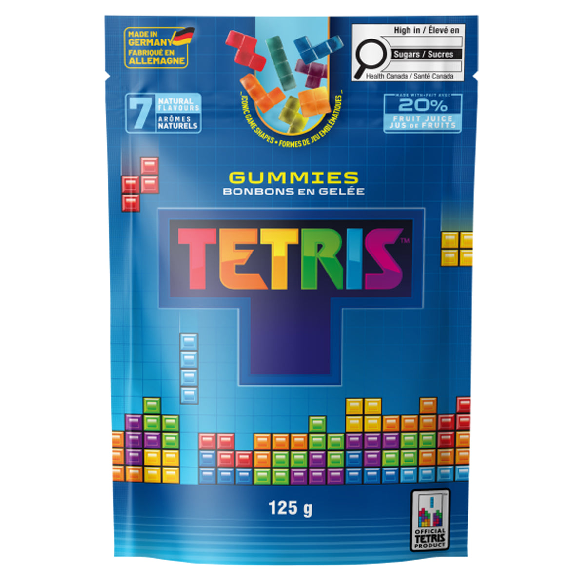 Tetris Gummies, Video Game Themed Candies, 1 Count