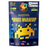 Space Invaders Gummies, Video Game Themed Candies, 1 Count