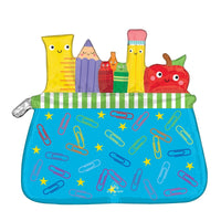 School In Session Pencil Case Supershape Foil Balloon, 28 Inches, 1 Count