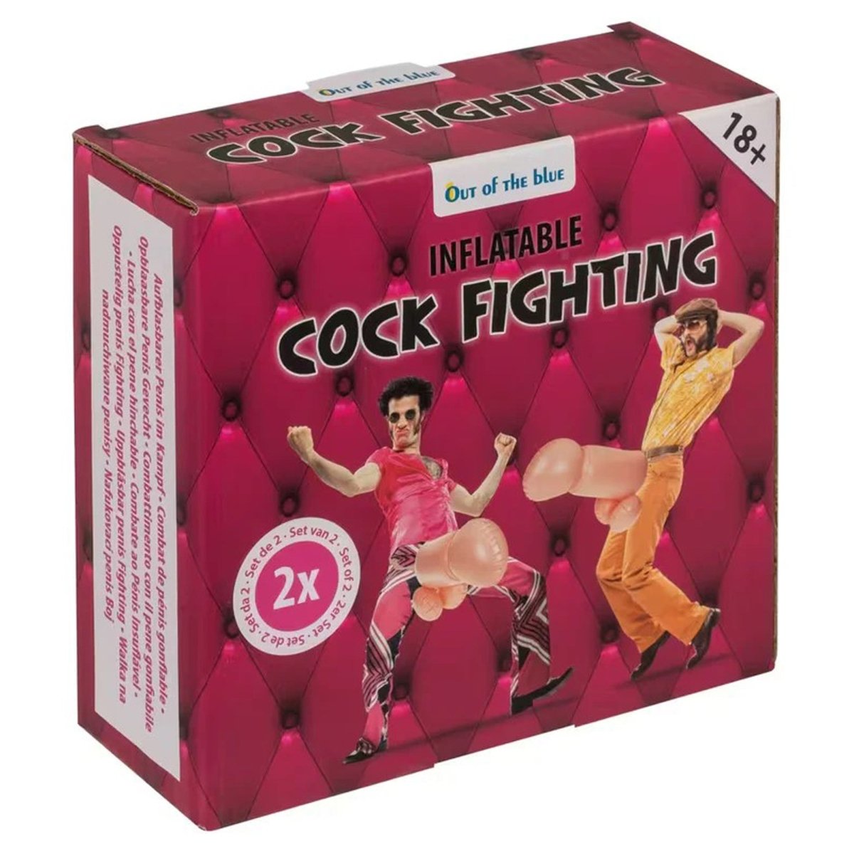Inflatable Cock Battle Game, 2 Count