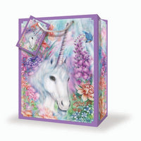 Large Unicorn Gift Bag, 12 x 17 x 4 Inches, 1 Count