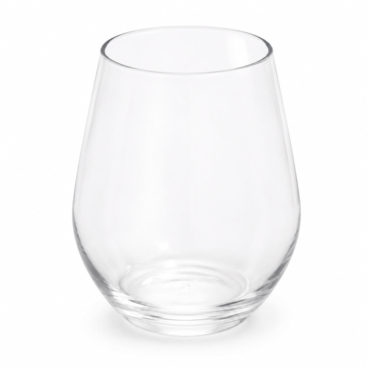 Verres à vin en plastique sans pied, 4 oz, 8 unités