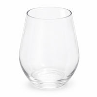 Stemless Plastic Wine Cups, 4 Oz, 8 Count