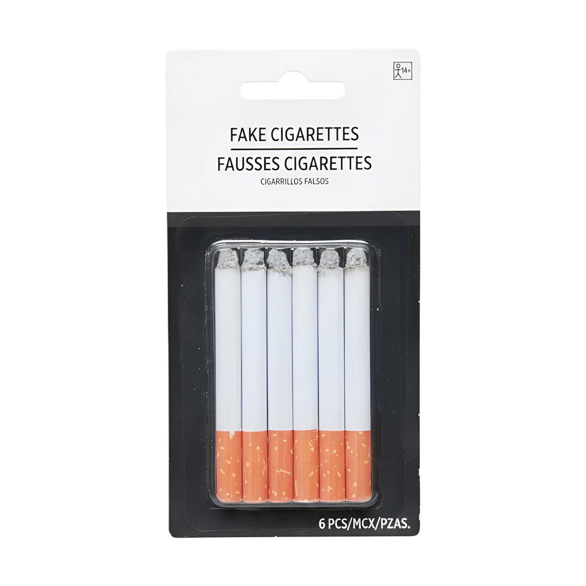 Fausses cigarettes factices, 6 unités