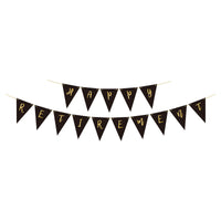 Gold Happy Retirement Pennant Banner, 157 Inches, 1 Count
