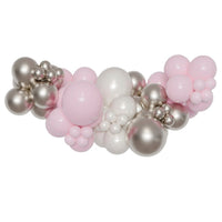 Ensemble de guirlande de ballons élégance rose doré et rose, 72 pouces, 1 unité