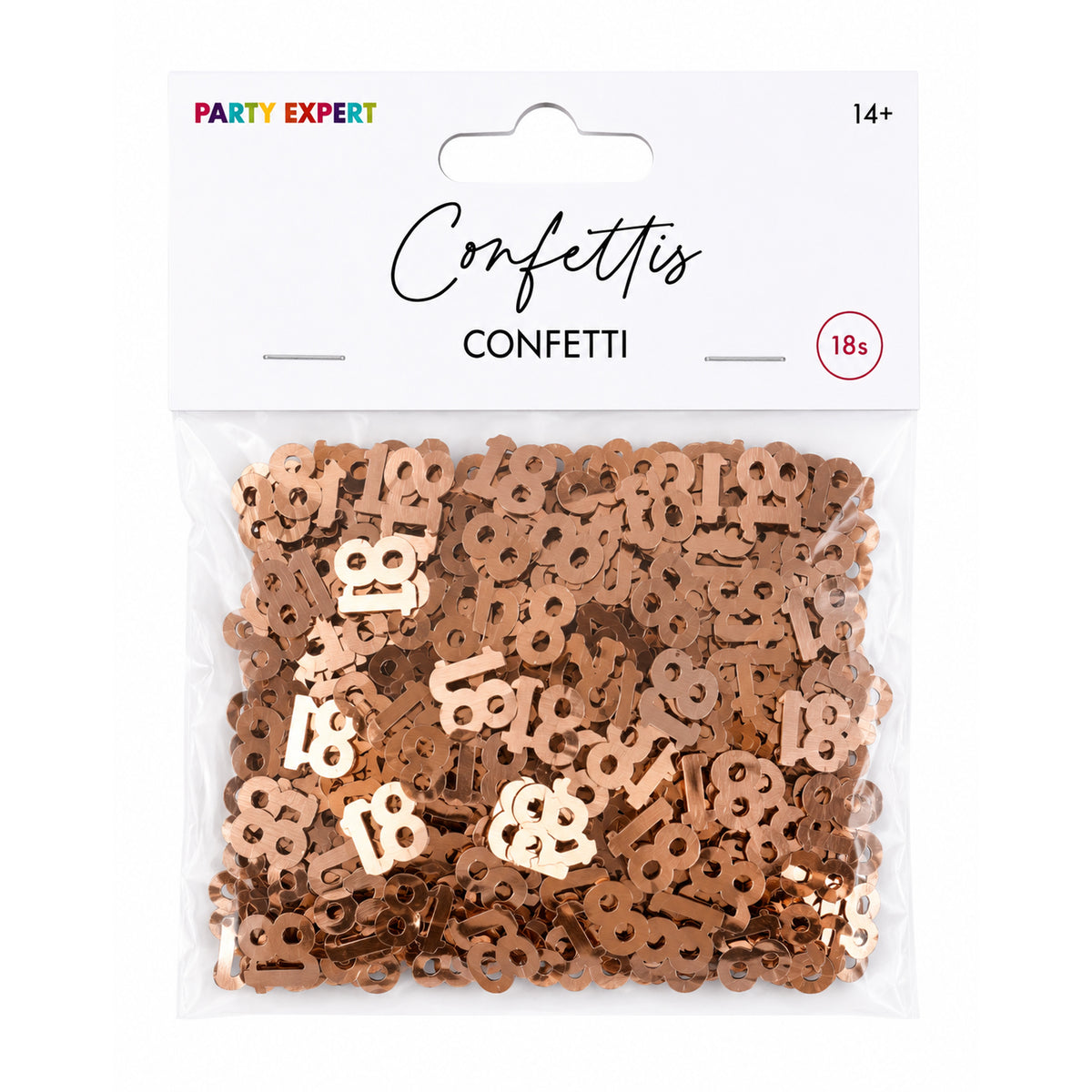 18th Rosé Celebration Confetti, 15g, 1 Count