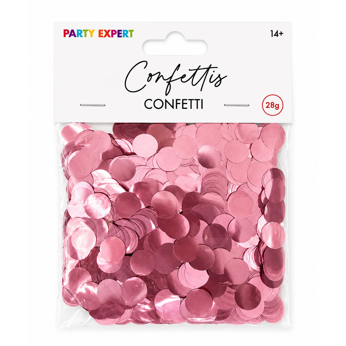 Light Pink Round Balloon Confetti, 28g, 1 Count