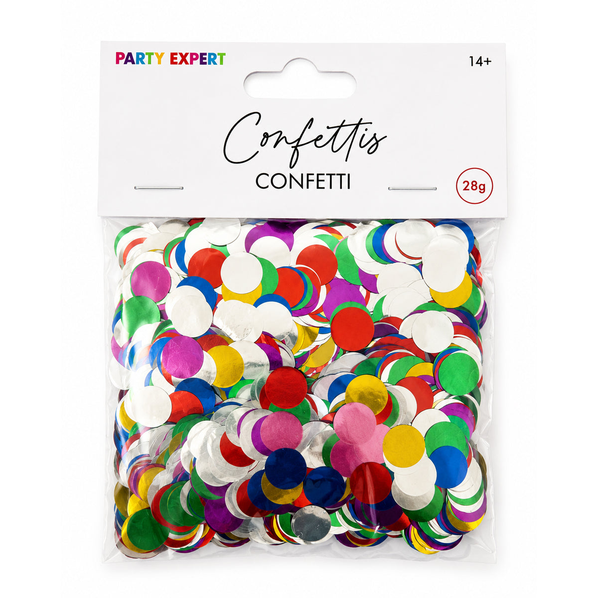 Multicolour Round Balloon Confetti, 28g, 1 Count