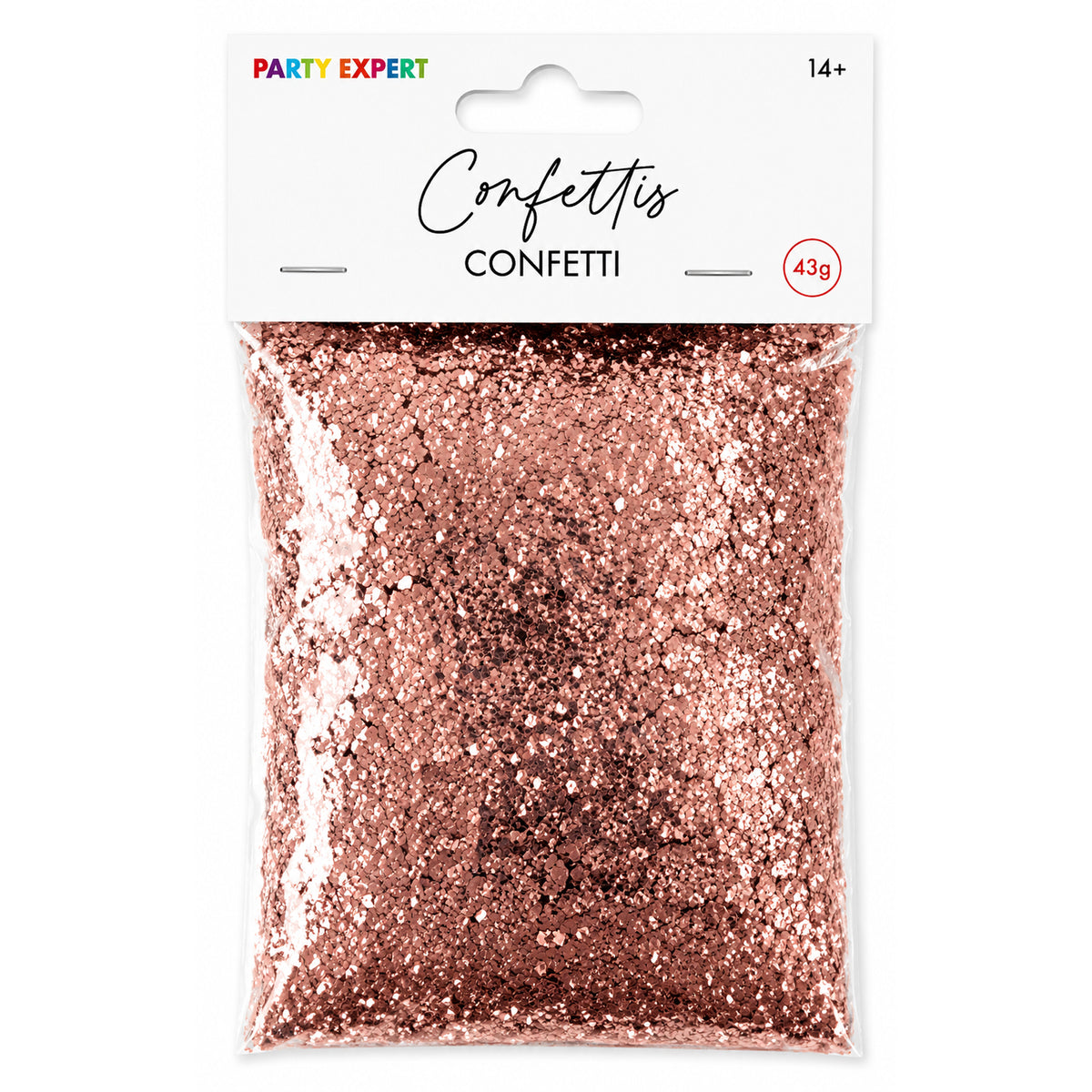 Light Pink Shredded Balloon Confetti, 43g, 1 Count