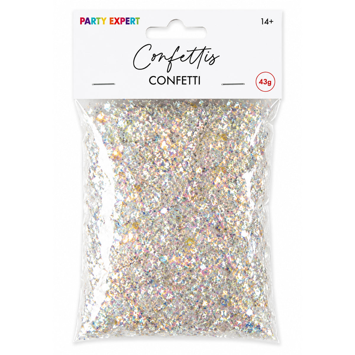 Iridescent Shredded Balloon Confetti, 43g, 1 Count