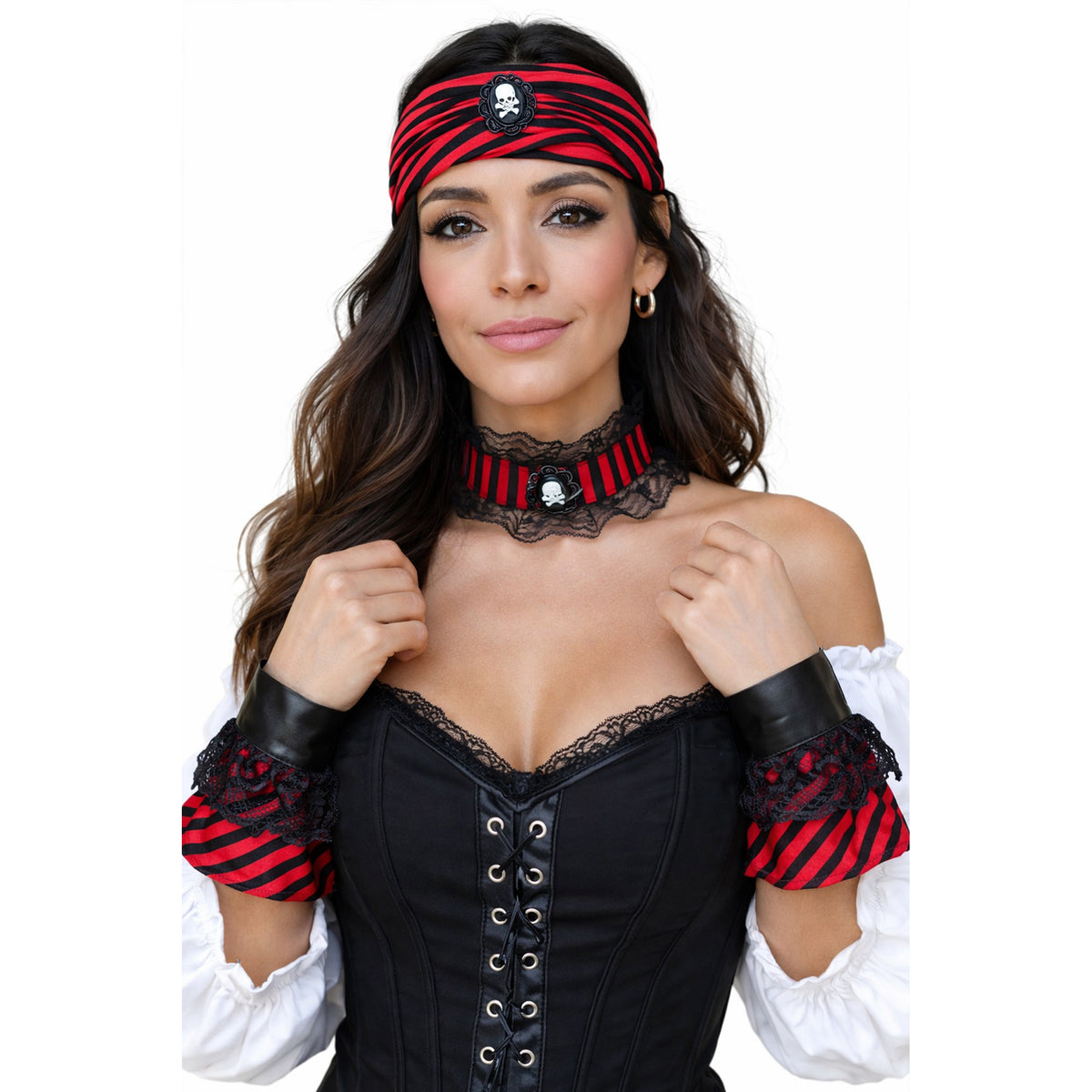 Ensemble d’accessoires de pirate pour femmes adultes