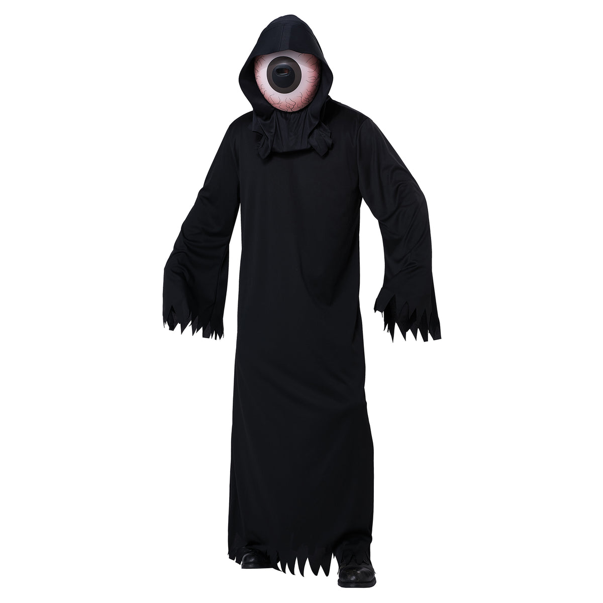 Costume d’œil géant pour adultes, robe, capuchon et masque