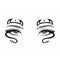 Face Art Crystal Stickers - Devil