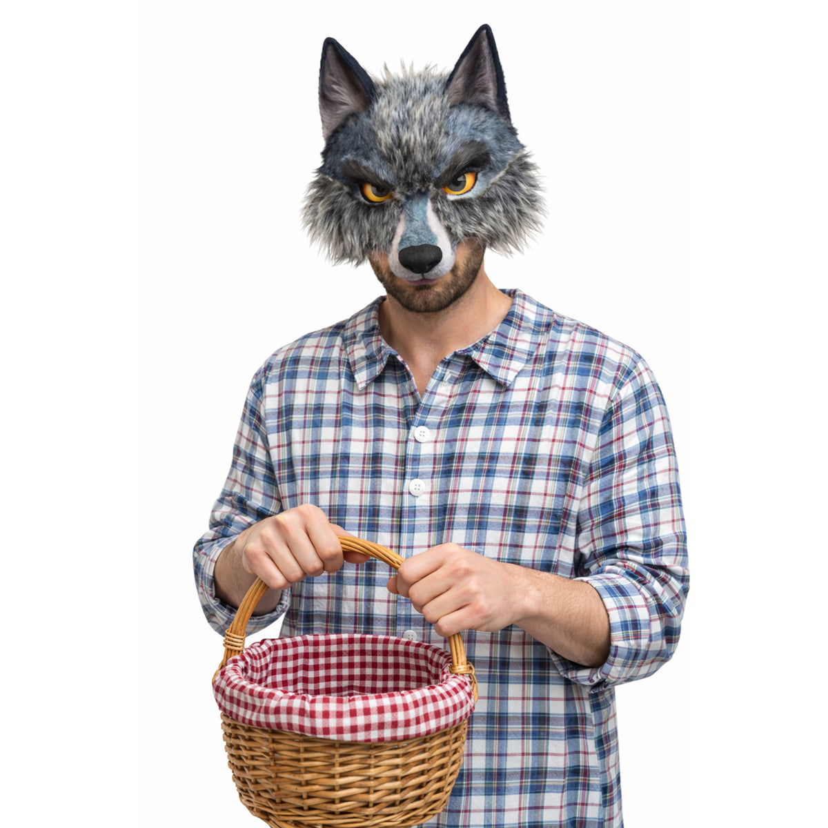 Wolf Mask for Adults, Werewolf Costume Accessories