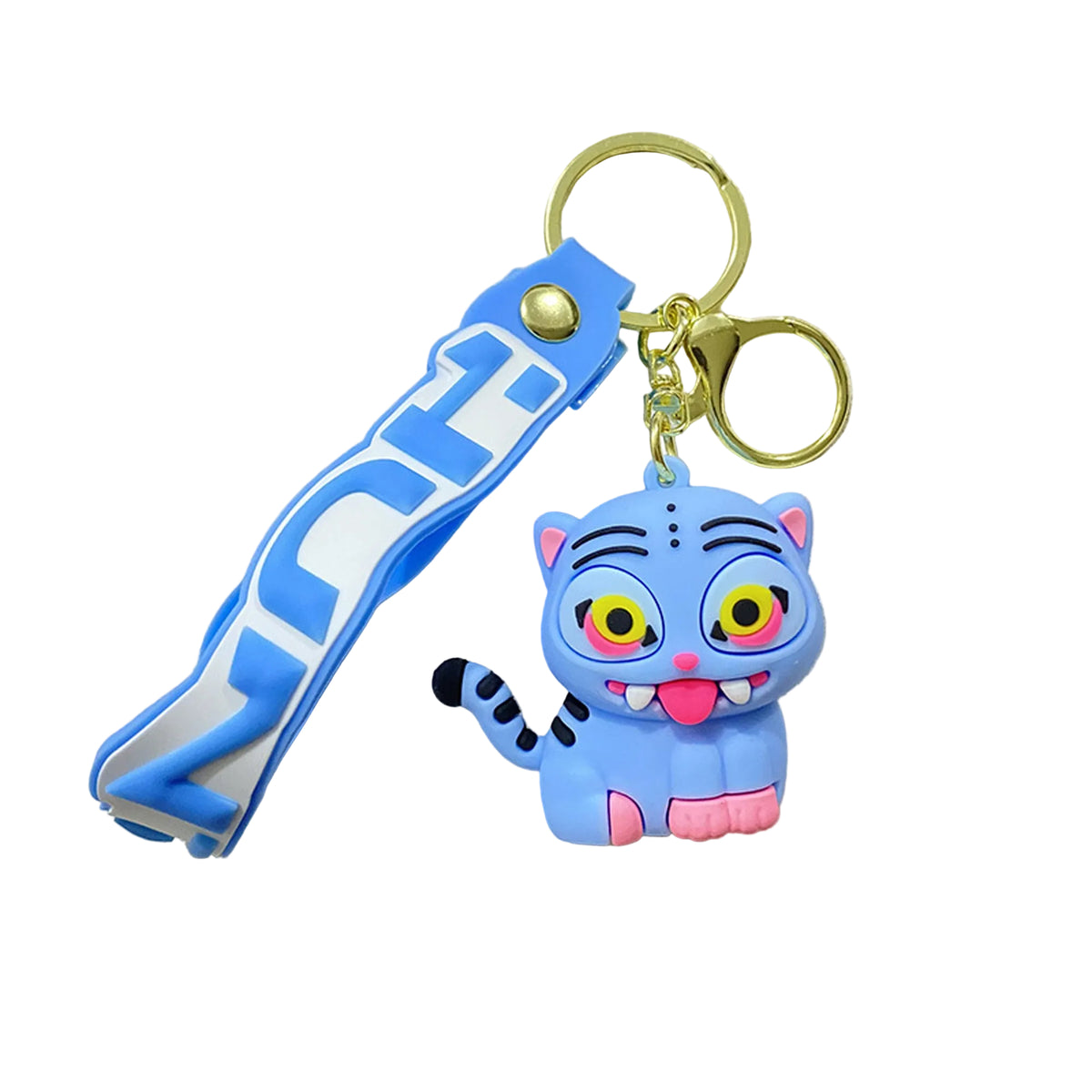 KPop Anime Derpy Keychain, Demon Hunters Inspired Pop Signer, 1 Count