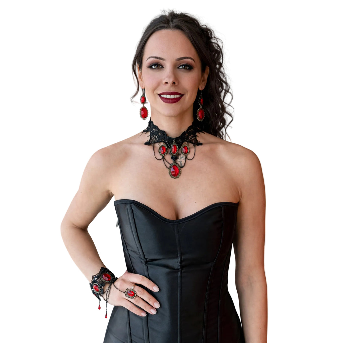 Ensemble de bijoux de vampire, 1 unité
