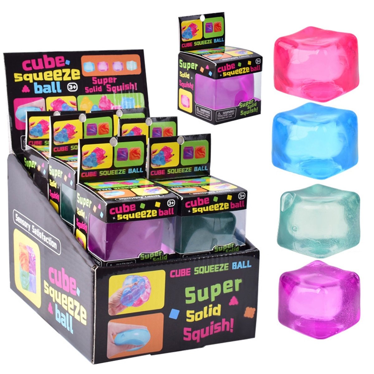 Cube Squeeze Ball