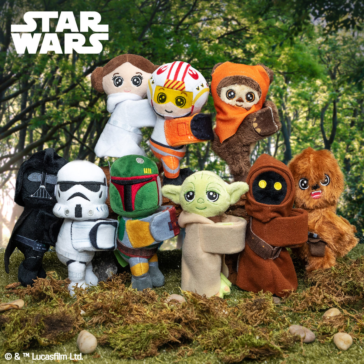 Bracelet à claquer Star Wars Cutie Cuff, Assortiment, 1 unité