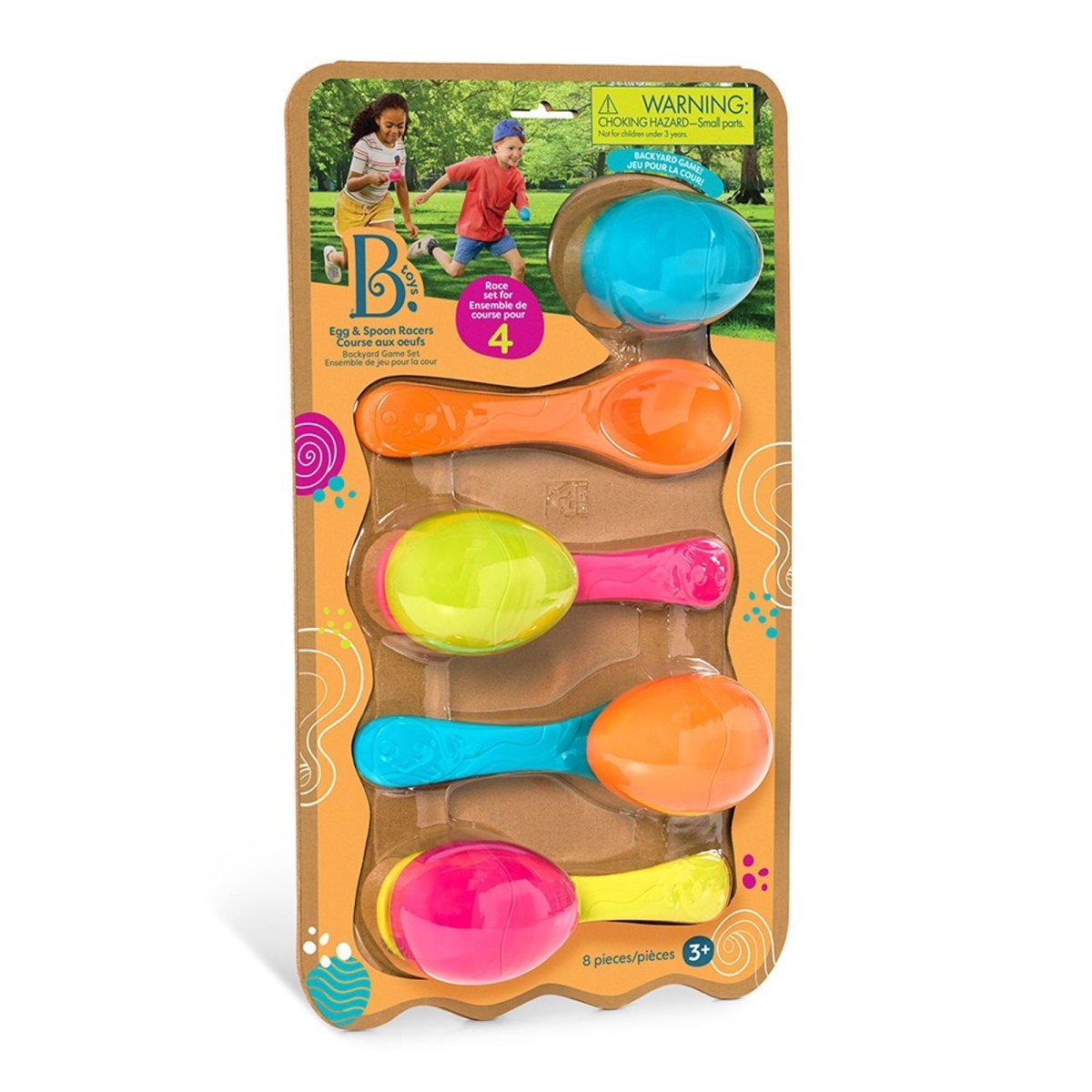 Egg and Spoon Racers, 8 Count | Party Expert