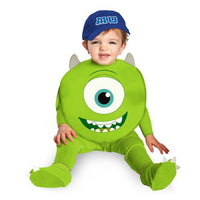 Monster University Mike Costume for Babies, Jumpsuit, Hat and Booties