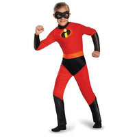 Incredibles Dash Costume for Kids, Jumpsuit and Mask
