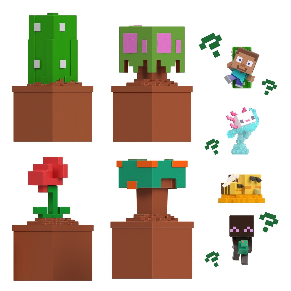 Jouet Mini Mode Extraction de Minecraft, Assortiment, 1 unité