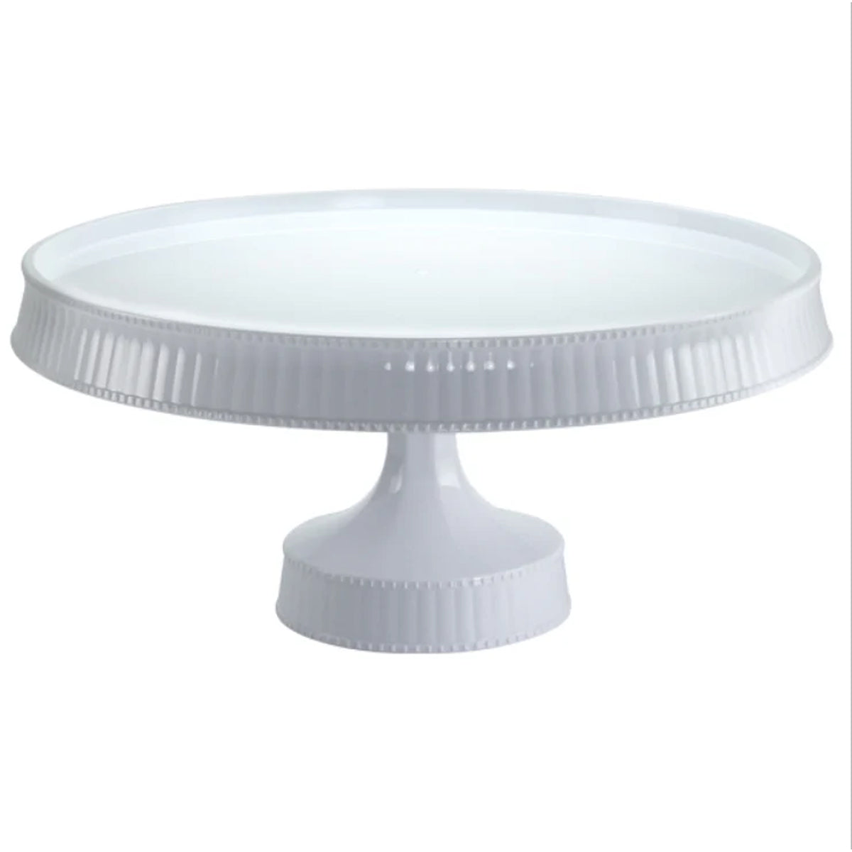 Cake Stand 10.5 In. - White