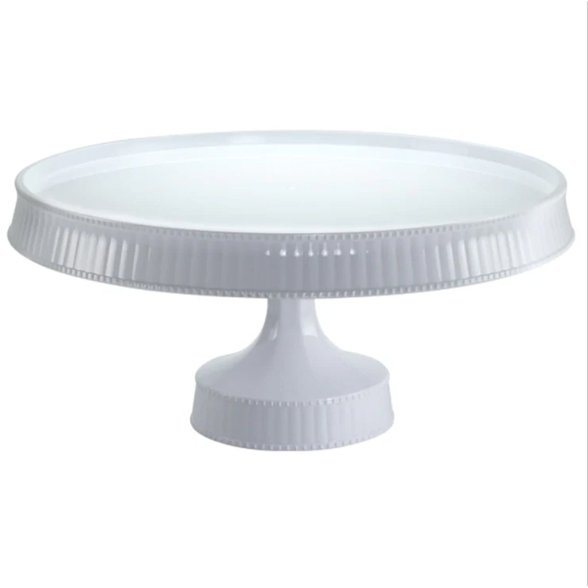 Cake Stand 10.5 In. - White