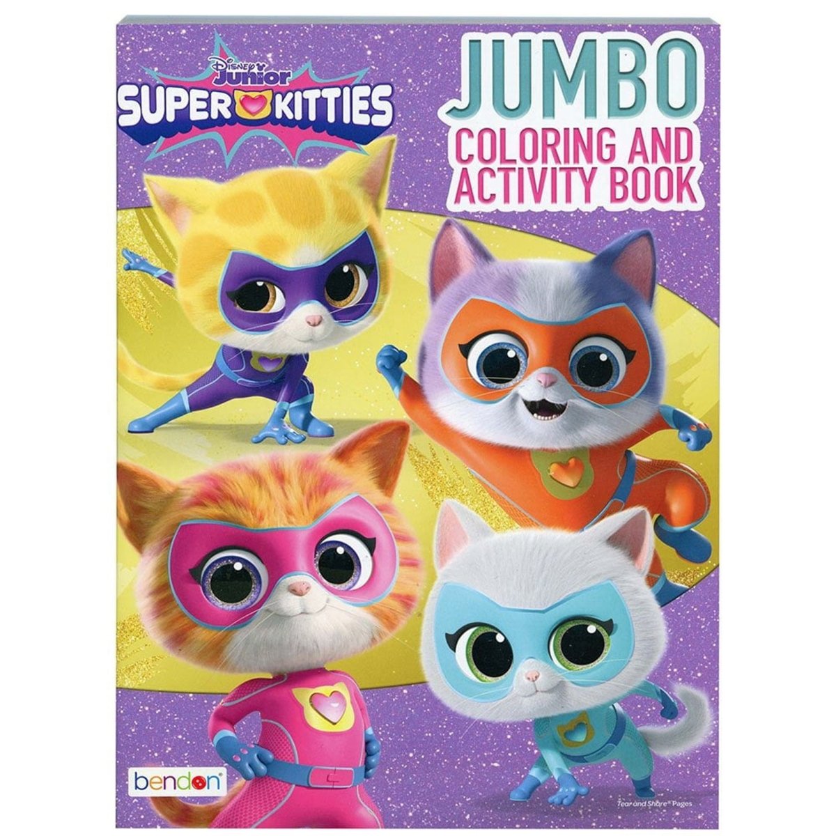 Grand livre de coloriage et d'activités des Super Minous, 80 pages, 1 unité