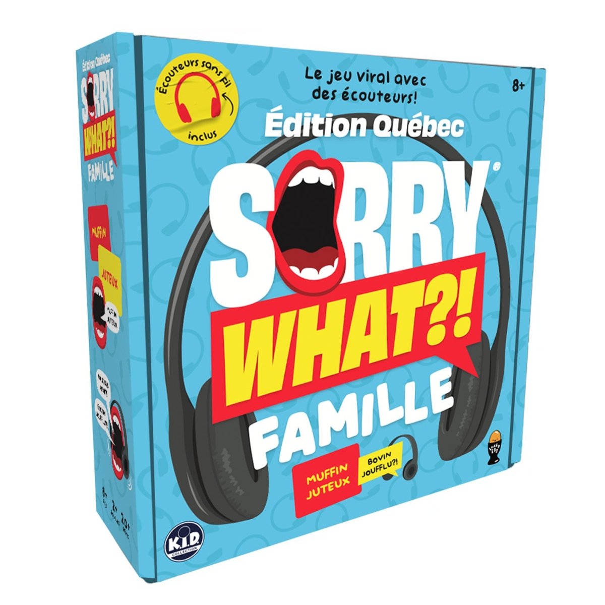Sorry What?! Game, Family Edition, French Version, 1 Count