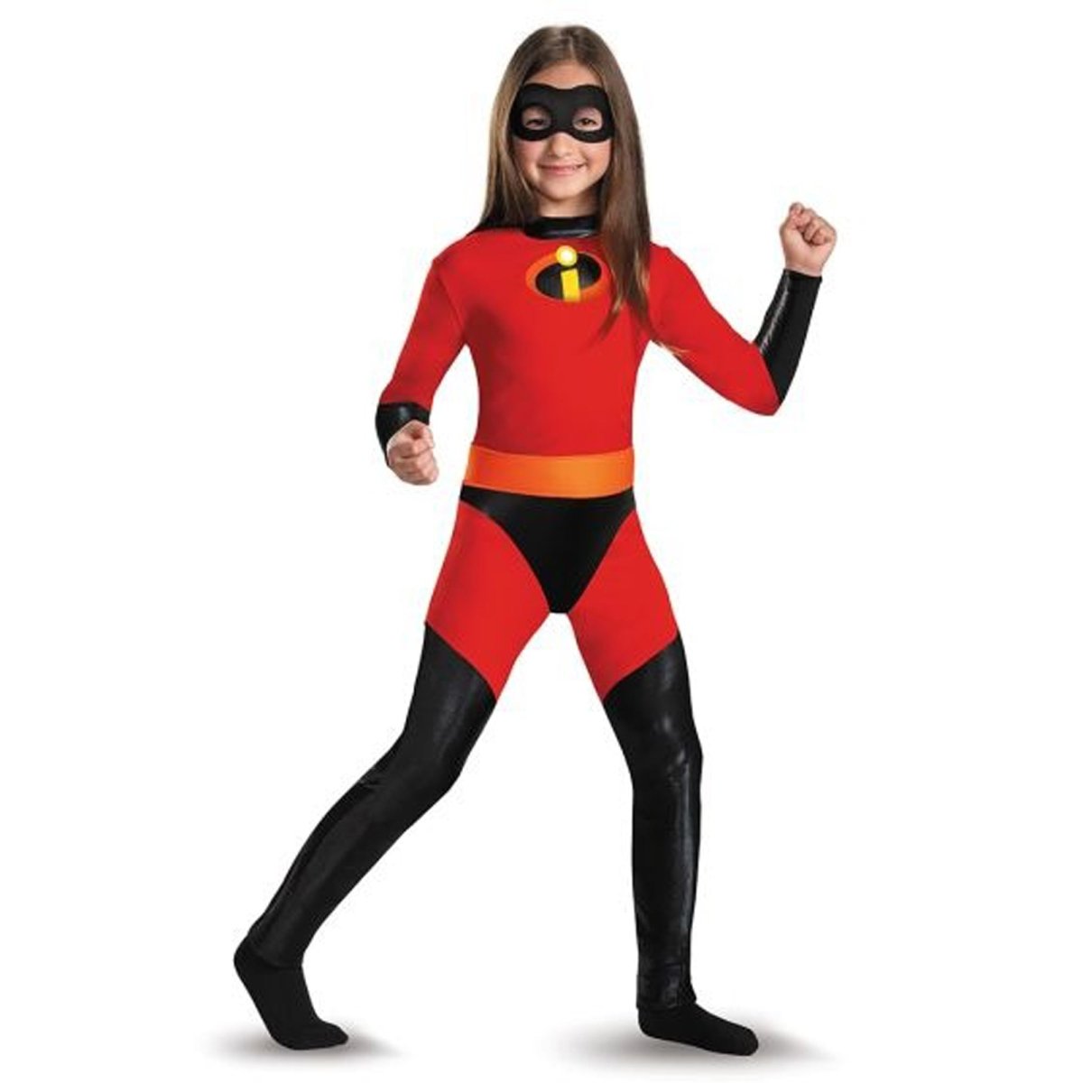 Violet Costume for Kids, The Incredibles, Jumpsuit and Mask