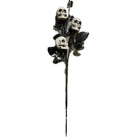 Black Branch with Skulls, 25 Inches, 1 Count